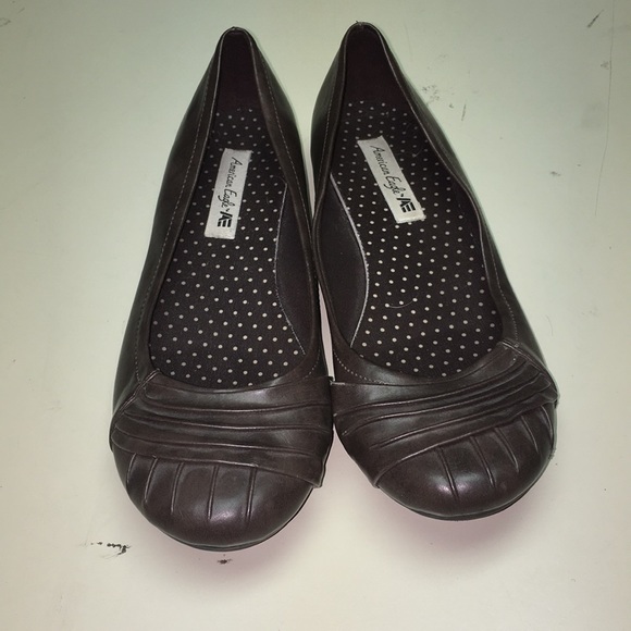 American Eagle By Payless Shoes - Brown flats from AE, size 8.5
